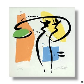 Alfred Gockel Serigraph "Winning Team"
