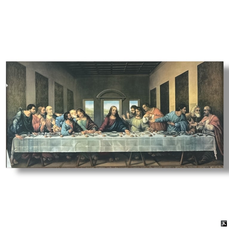 Vintage Color Print "The Last Supper" (1 of 3)