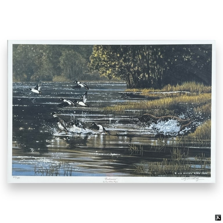 Liz Mitten Ryan Color Lithograph "Exuberance" (1 of 7)