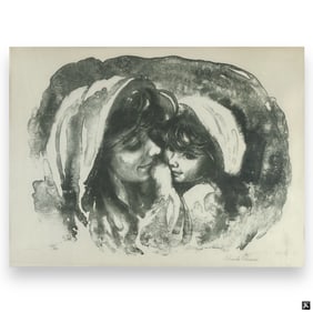 Sandu Liberman (ROMANIA 1923-1977) LE Lithograph
