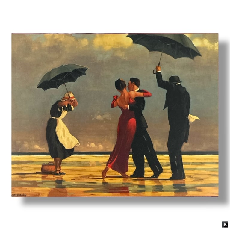Jack Vettriano Color Print "The Singing Butler" (1 of 4)