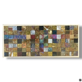 John Douglas Guilded Mosaic Mixed Media