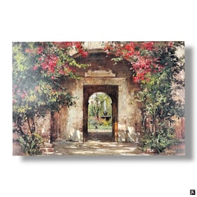 Framed Decorative Color Print