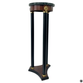 Vintage Bombay & Co. Pedestal Plant Stand