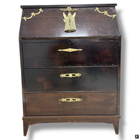 Vintage Antique Style Secretary Desk