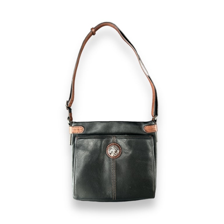 Brighton Collection Genuine Black Leather Purse (1 of 4)