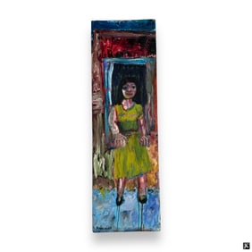 Hegina Rodrigues (BRAZIL 20th/21st) Oil On Board