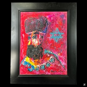 Acrylic Ink On Canvas Dakos De Sax (FL)