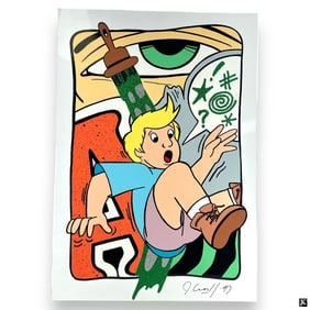 John "Crash" Matos Screenprint/Aluminum