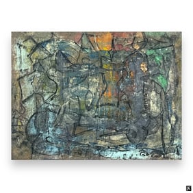 Alexander Gore (USA B1958) Abstract Oil On Canvas