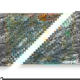 Alexander Gore (USA B1958) Abstract Oil On Canvas: Alexander Gore (Russian Federation / American / New York / Florida, b. 1958) Title: Untitled Abstract Medium: Oil on canvas Description: Abstract design, signed lower right. Includes certificate of au
