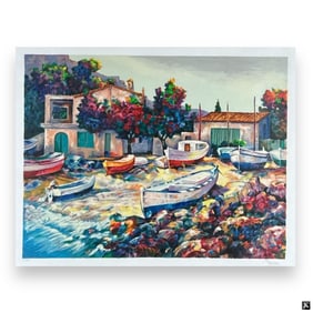 Alex Perez "After The Season" Serigraph