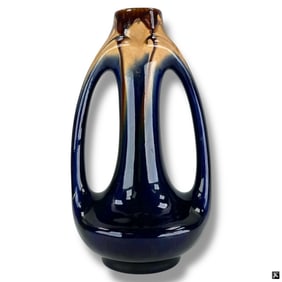 Belgian Art Nouveau Pottery Vase