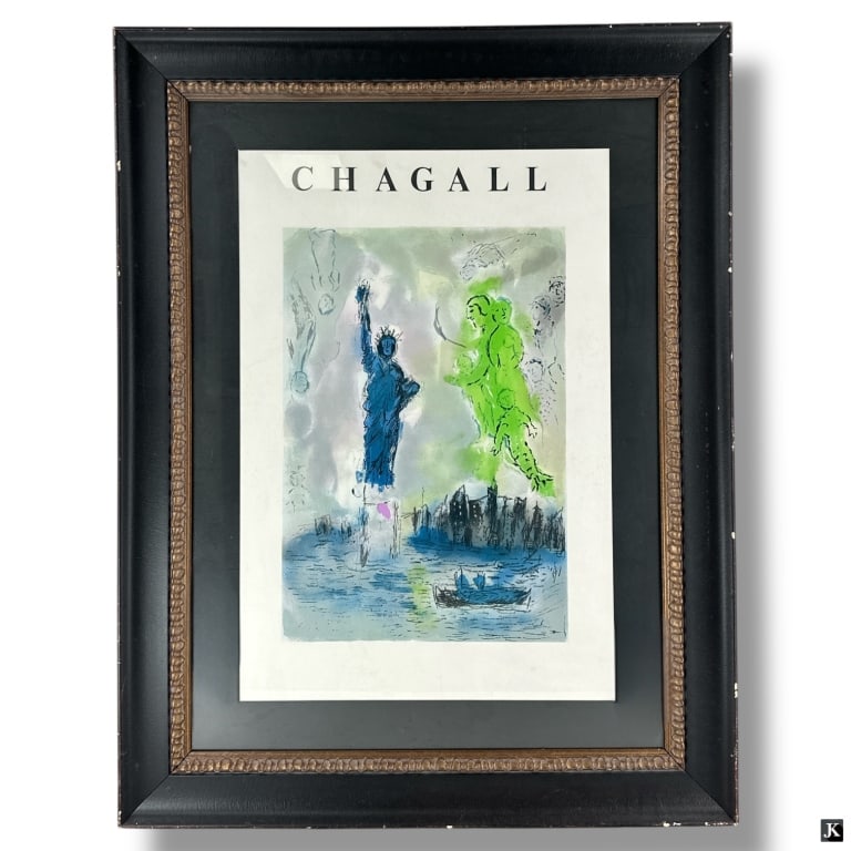 Marc Chagall Framed Poster "Statue of Liberty" (1 of 5)