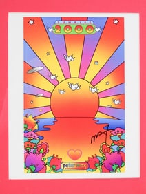 Peter Max Lithograph "Sunrise 2000"