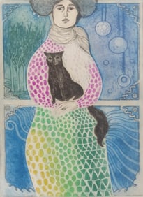 Leticia Tarrago (b. 1940) Color Lithograph 8/50