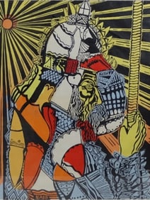Paul Mall Screenprint Numbered 19/300 "Joshua"