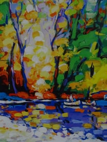 Shkelqim Dani, Albania (b. 1952) Seriolithograph