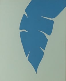 Artist Unknown Screenprint "Leaf"