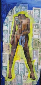 Royi Akavia (b. 1956) Mixed Media/Canvas