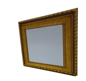 Vintage Ornate Giltwood Federal Style Mirror