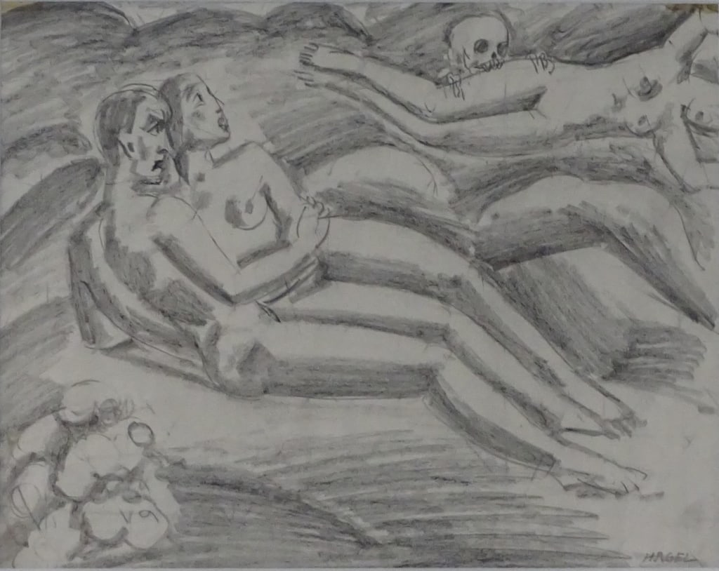 Alfred Hagel (1885-1945) Pencil/Paper (1 of 10)