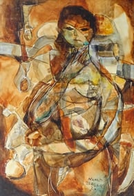 Nanni Bensa (1916-2011) Oil/Canvas