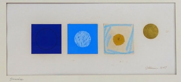 Artist Unknown Mixed Media/Paper "Sunrise"