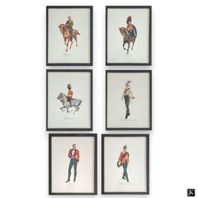6 Schenley Import Corp Prints Of Scottish Military