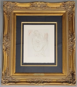 Salvador Dali (1904 - 1989) Woodblock Print