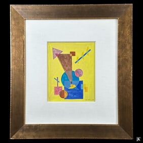Rolph Scarlett (1889 - 1984) Gouache On Paperboard