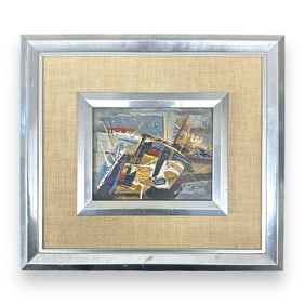 Osvaldo Abstract Oil Painting On Board