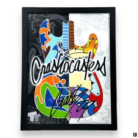 John "Crash" Matos "Crashocasters" Signed Poster