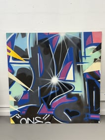 HUGE CRASH John Matos Graffiti