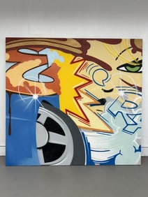 HUGE CRASH John Matos Graffiti