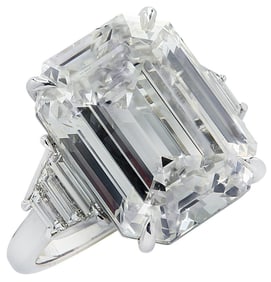 GIA Certified 11.78ct Emerald Cut Diamond