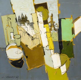 Large Claude Venard "Paris"