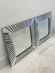 Pair of Art Deco Style Mirror's