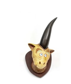 Dr. Seuss Sculpture "Mulberry Street Unicorn"
