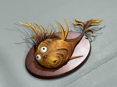 Dr.Seuss "Flaming Herring" Cast Resin