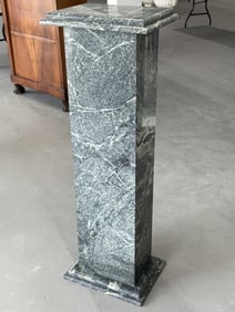 Solid Carved Marble Pedestal