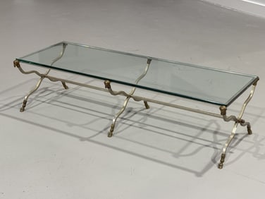 Designer (6) Six Ram Head Coffee Table