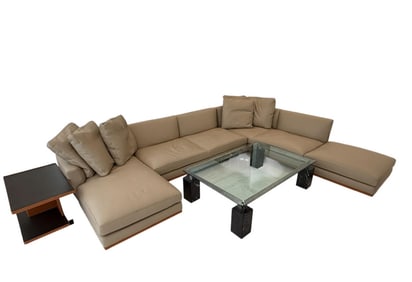 Impressive Italian Poltrona Frau Sofa