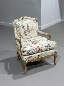 French Upholstered Arm Chair