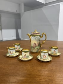 (11) Eleven Dresden Tea / Coffee Set