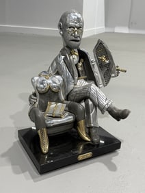 Frank Meisler "Freud" Sculpture