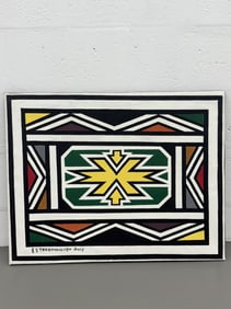 Esther Mahlangu (South Africa, b. 1935)