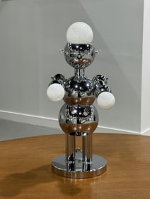 Torino Robot Chrome Lamp