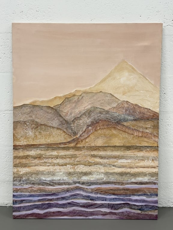 Peretz, Oil Painting "Desert Sand" (1 of 8)