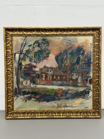 Abraham Manievich (1883-1942) Oil/Canvas